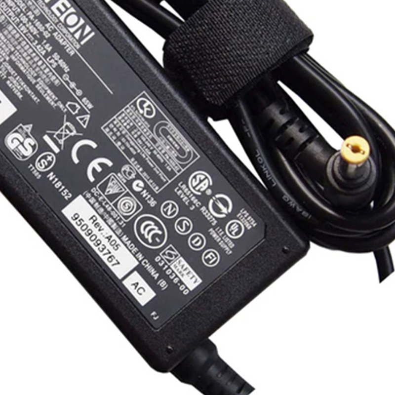 Original Acer Liteon 19V 3.42A 65W AC Adapter Laptop Charger PA-1650-02 for Acer Aspire 3030 3050, 5.5*1.7mm